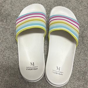 Slides, very comfortable usual wear and tear